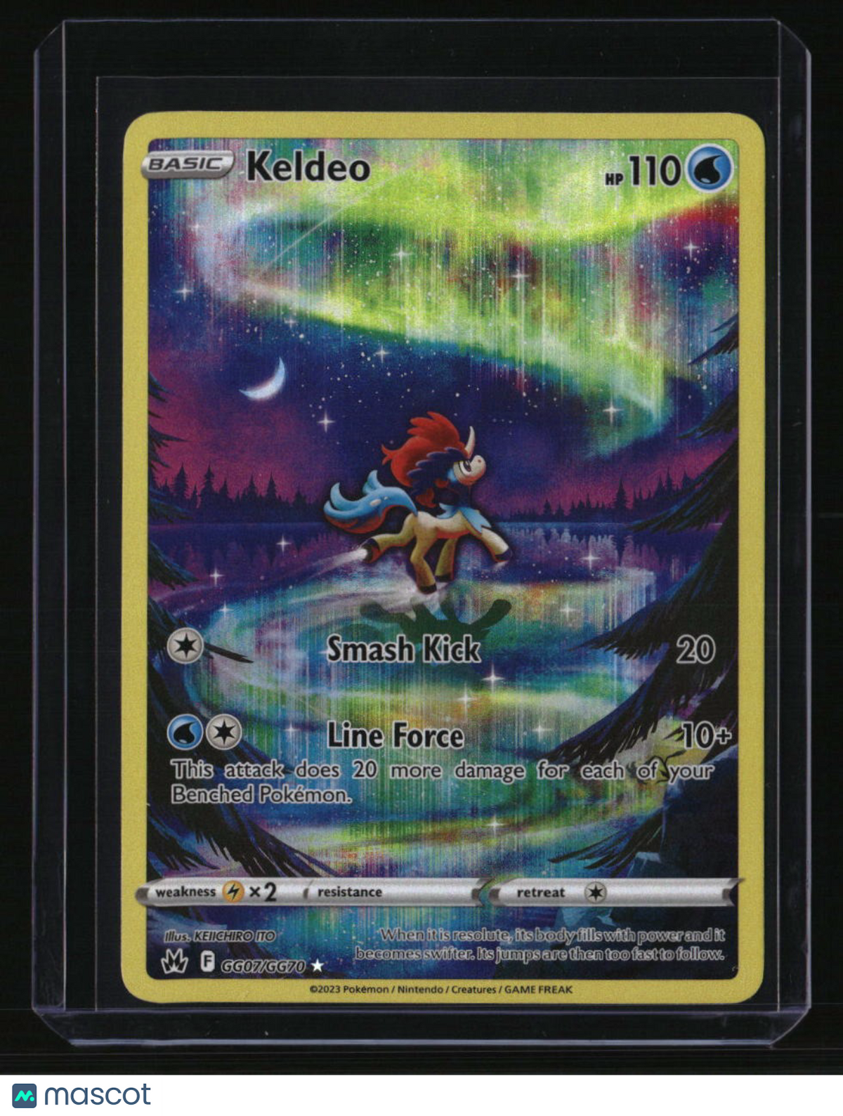 SWSH: Crown Zenith: Galarian Gallery Keldeo