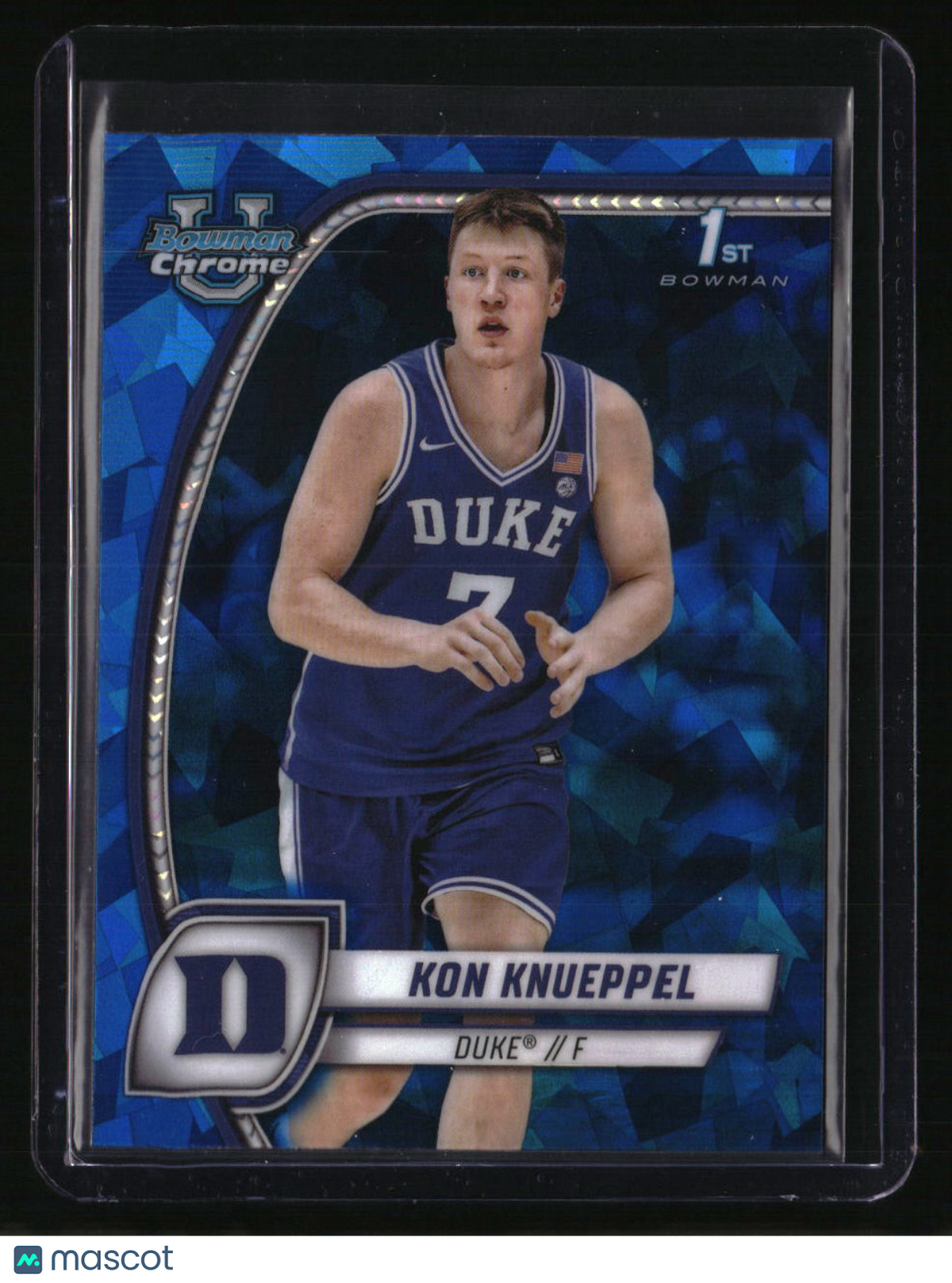 2024-25 Bowman University Chrome Sapphire Kon Knueppel