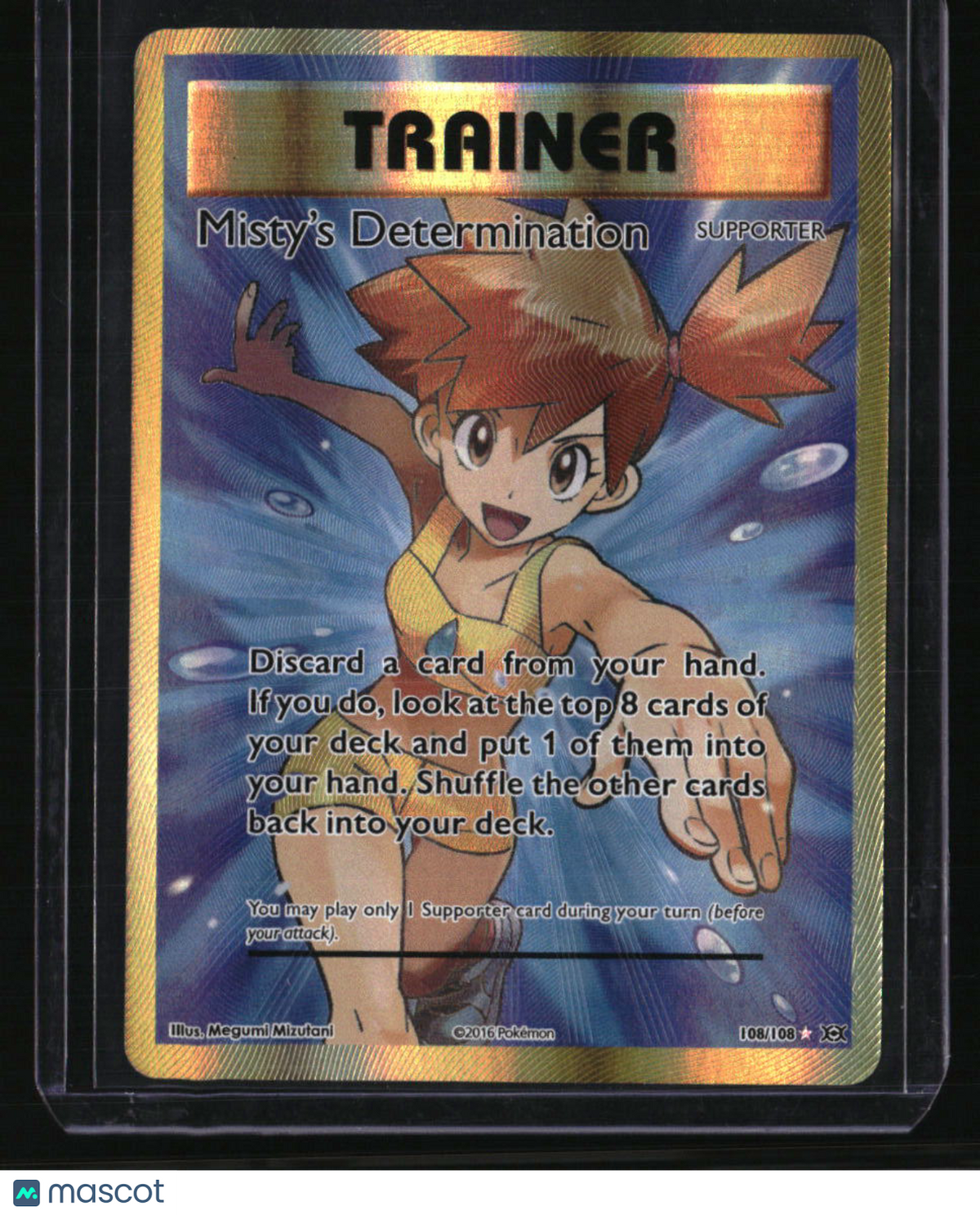 XY - Evolutions Misty's Determination (Full Art)
