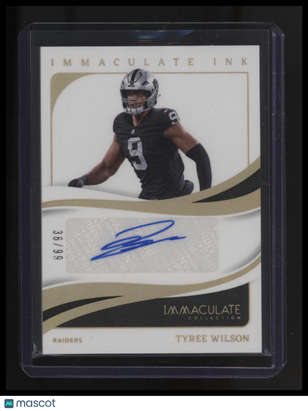 2024 Panini Immaculate Collection Tyree Wilson Immaculate Ink #/99