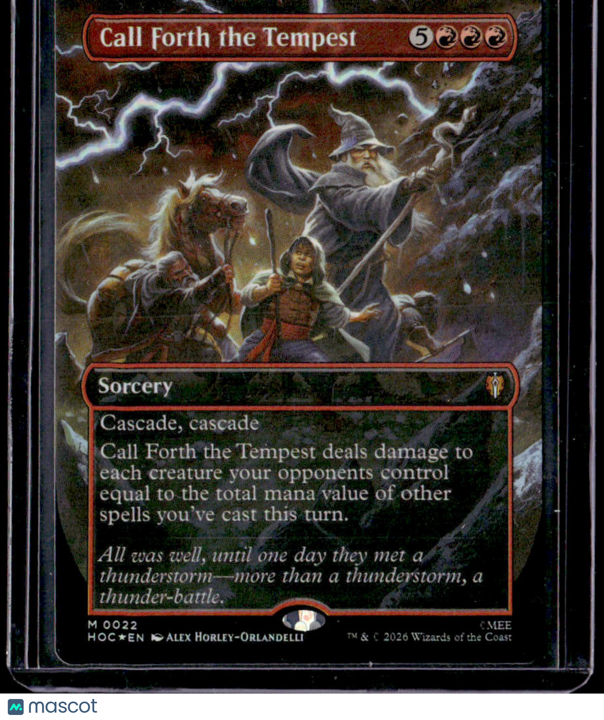 The Hobbit: Eternal-Legal Call Forth the Tempest (Borderless) (Surge Foil)