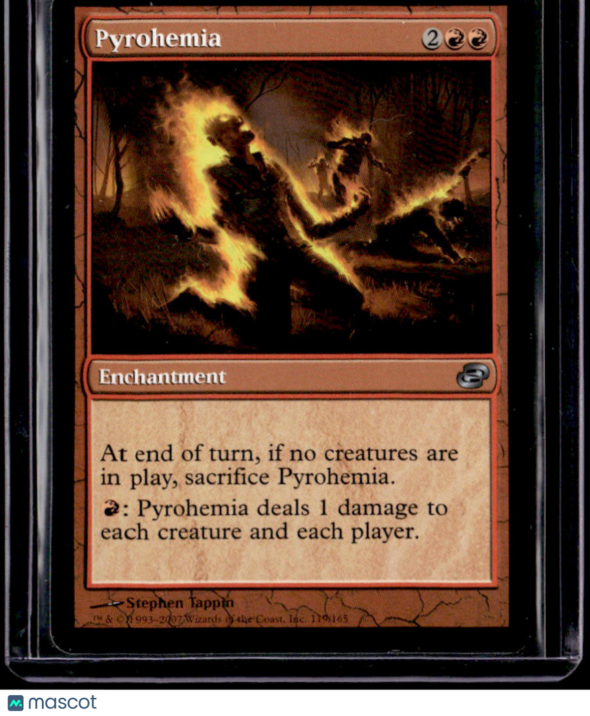 Planar Chaos Pyrohemia