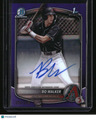 2025 Bowman Bo Walker Chrome Prospect Autographs Purple Refractor #/250