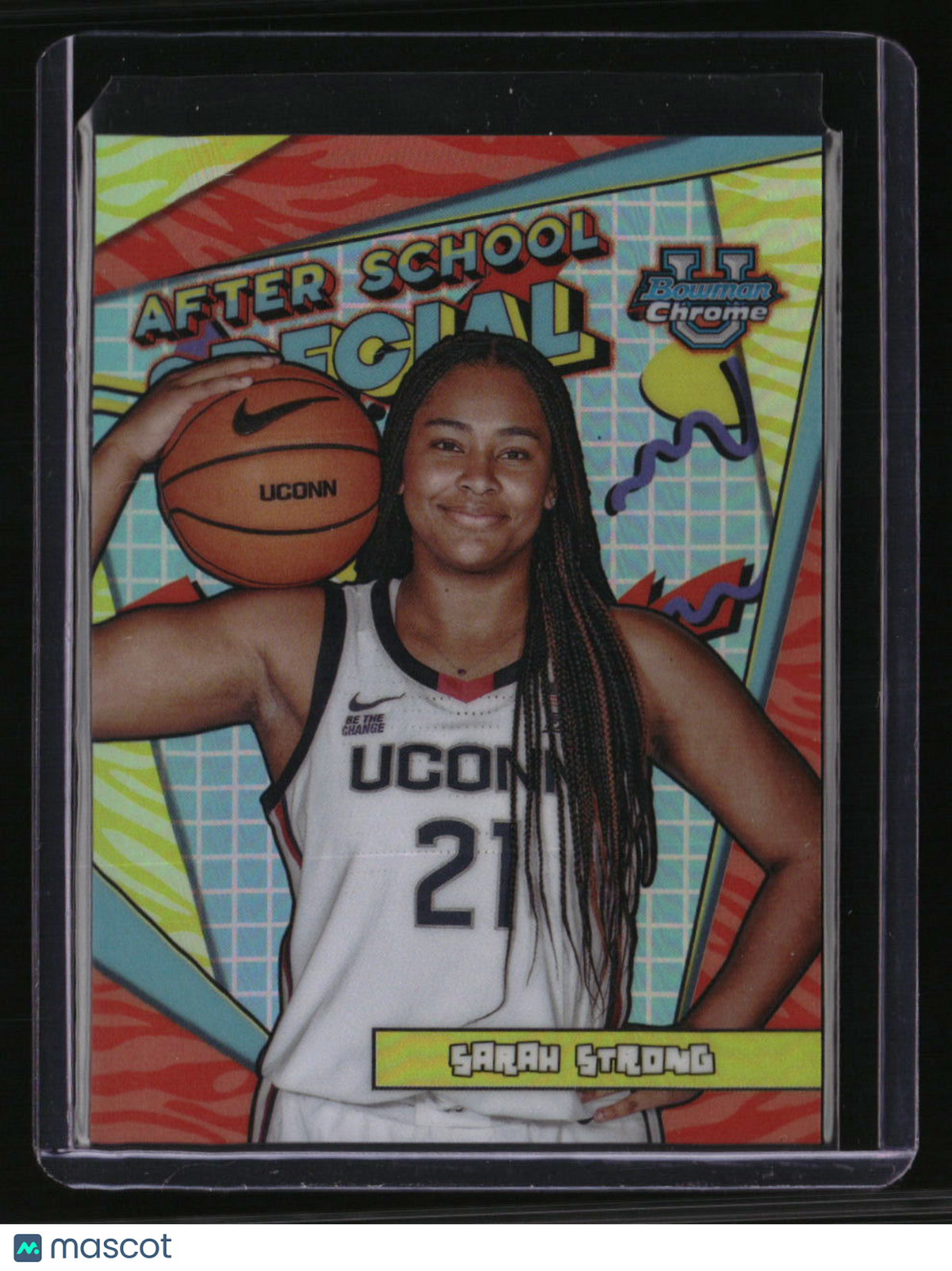 2024-25 Bowman University Chrome Sarah Strong After School Special