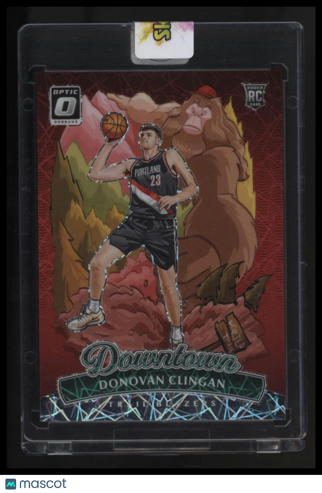 2024-25 Donruss Optic Donovan Clingan Downtown