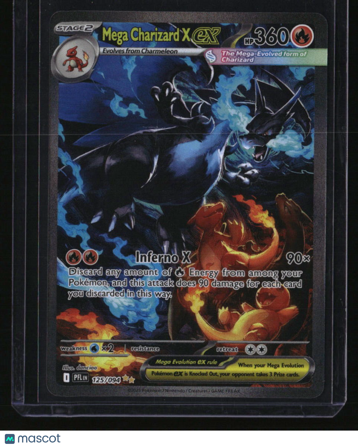 ME02: Phantasmal Flames Mega Charizard X ex