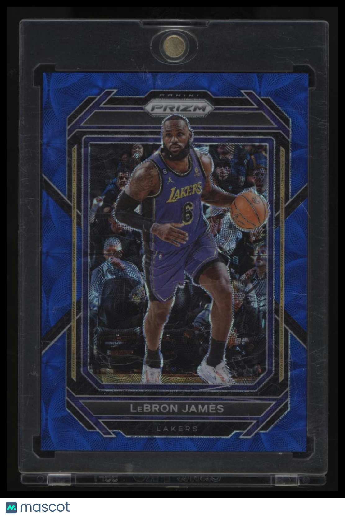 2022-23 Panini Prizm LeBron James Prizms Choice Blue #/49