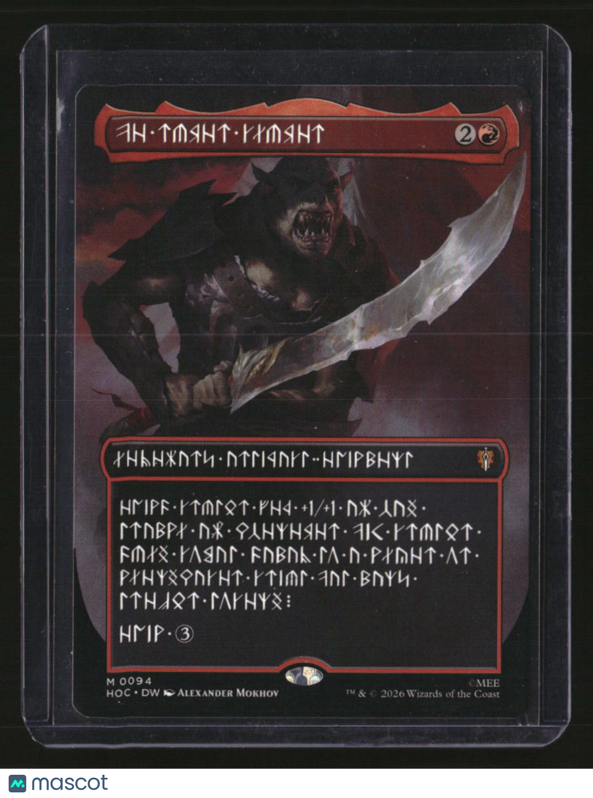 The Hobbit: Eternal-Legal The Reaver Cleaver (Borderless) (Dwarvish)