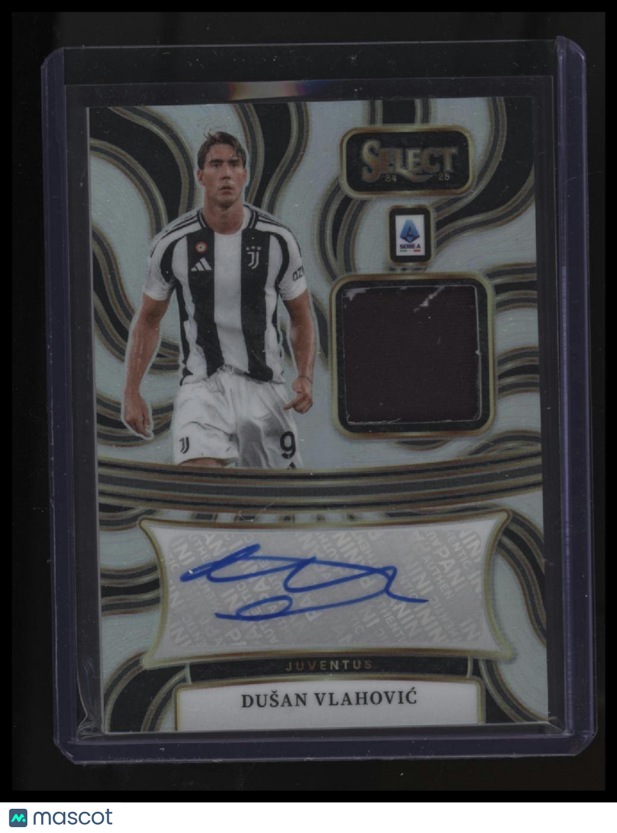 2024-25 Panini Select Serie A Dusan Vlahovic Autographed Memorabilia