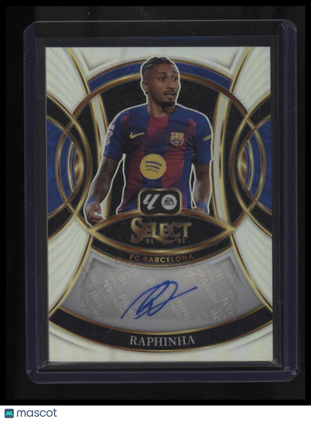 2025-26 Panini Select La Liga Raphinha Signatures