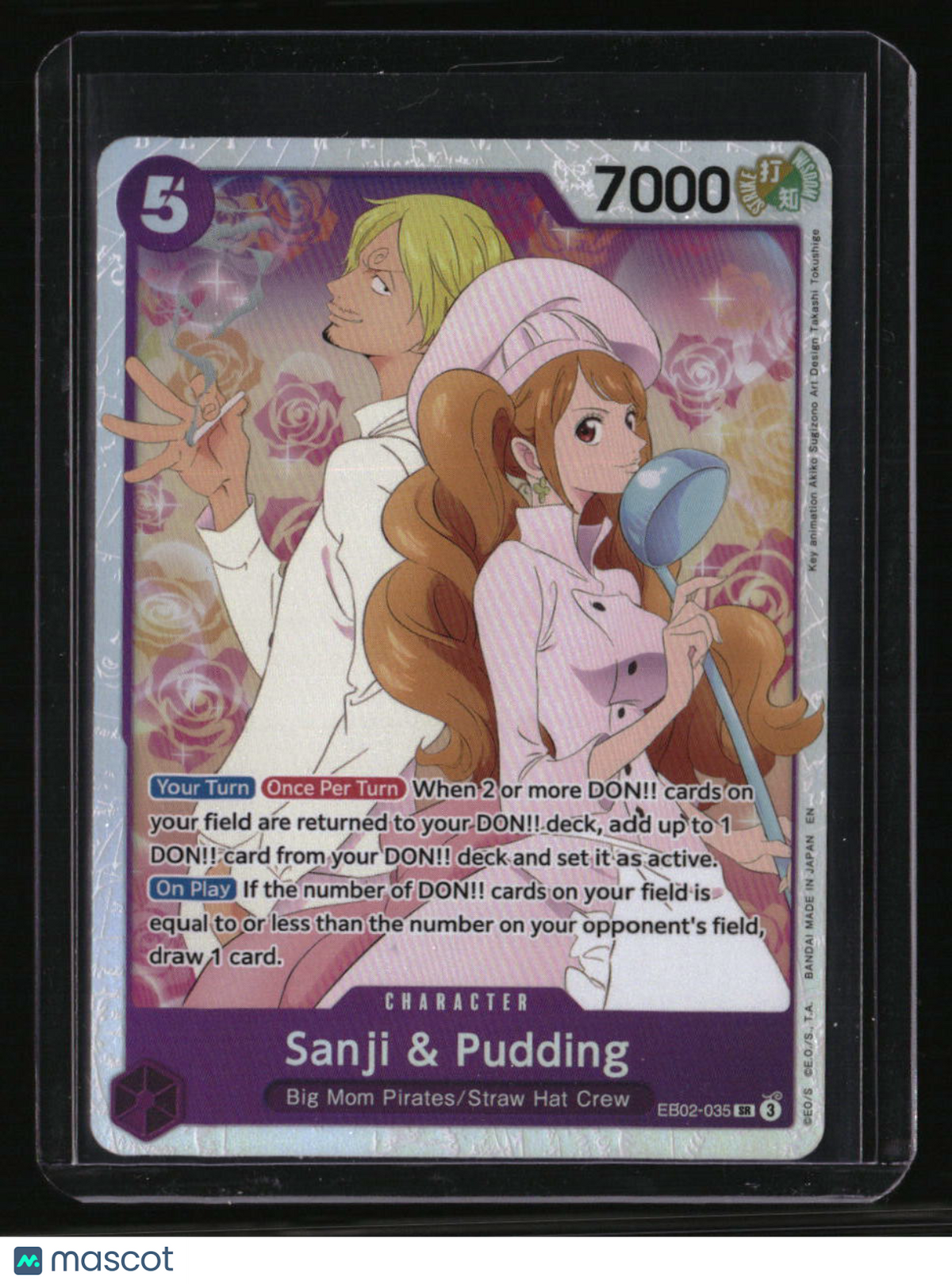 Extra Booster: Anime 25th Collection Sanji & Pudding