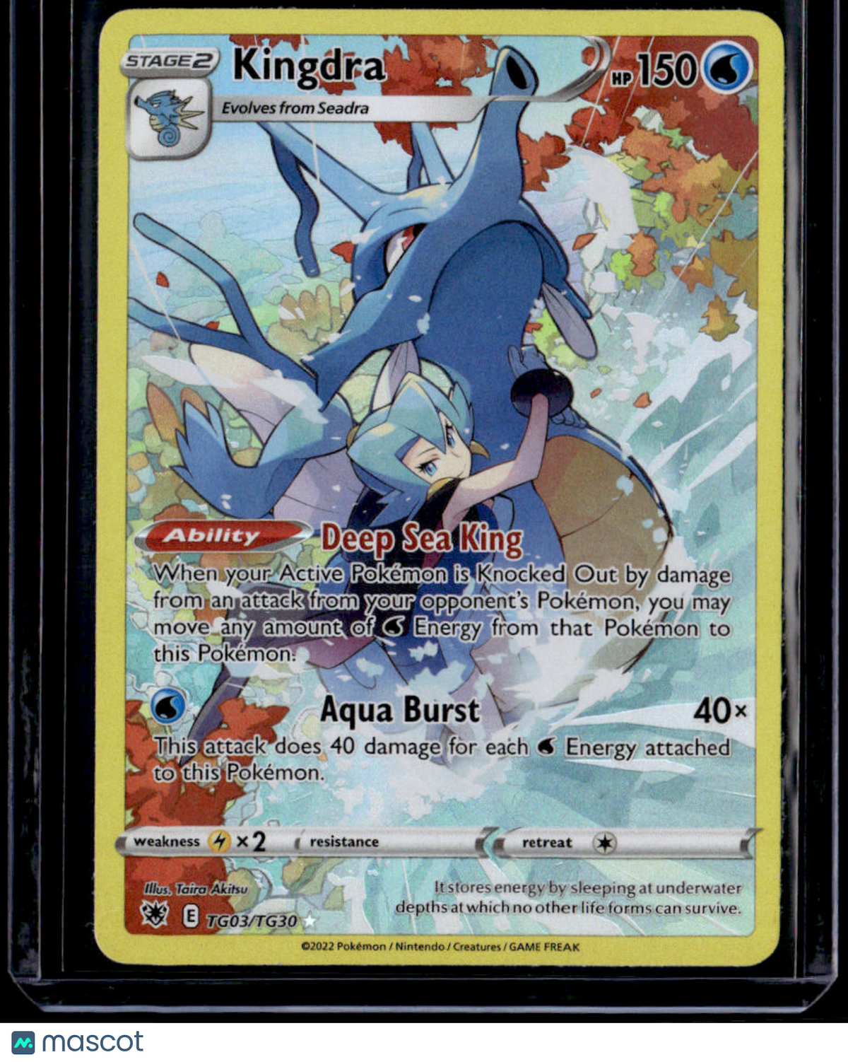 SWSH10: Astral Radiance Trainer Gallery Kingdra