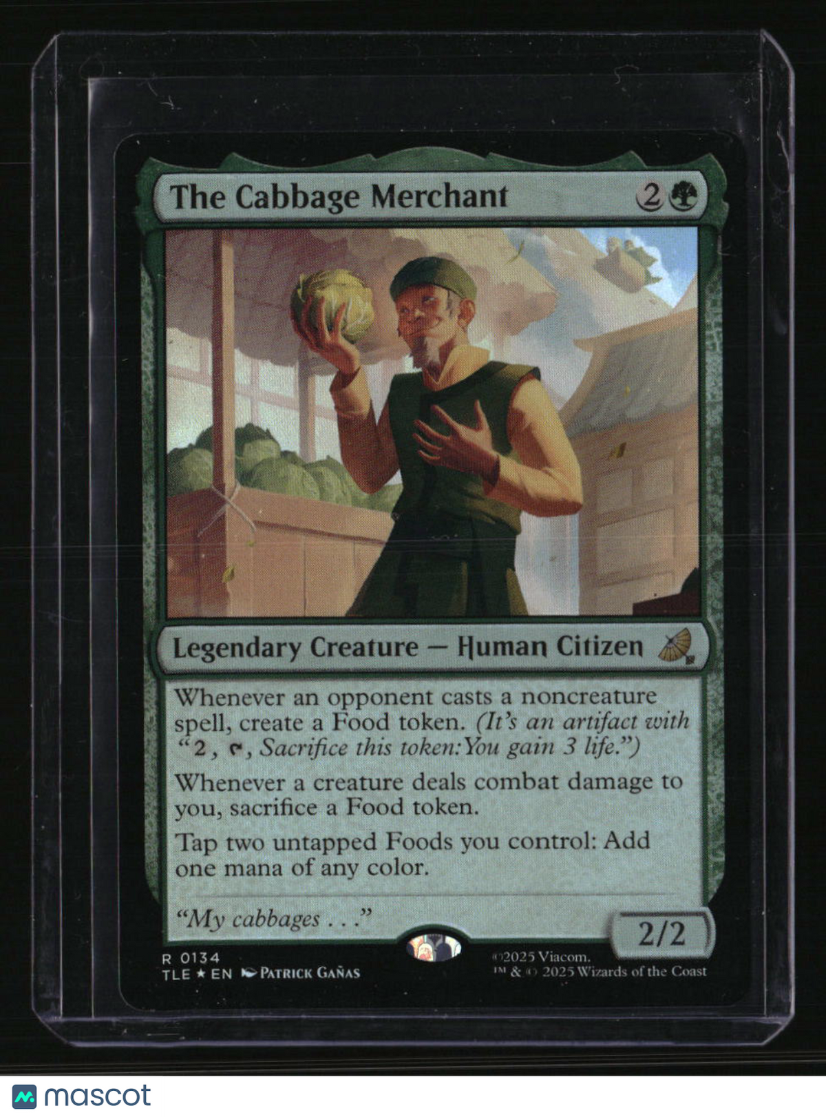 Avatar: The Last Airbender: Eternal-Legal The Cabbage Merchant Foil