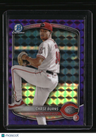 2025 Bowman Chase Burns Chrome Prospects Purple Geometric Refractor #/250