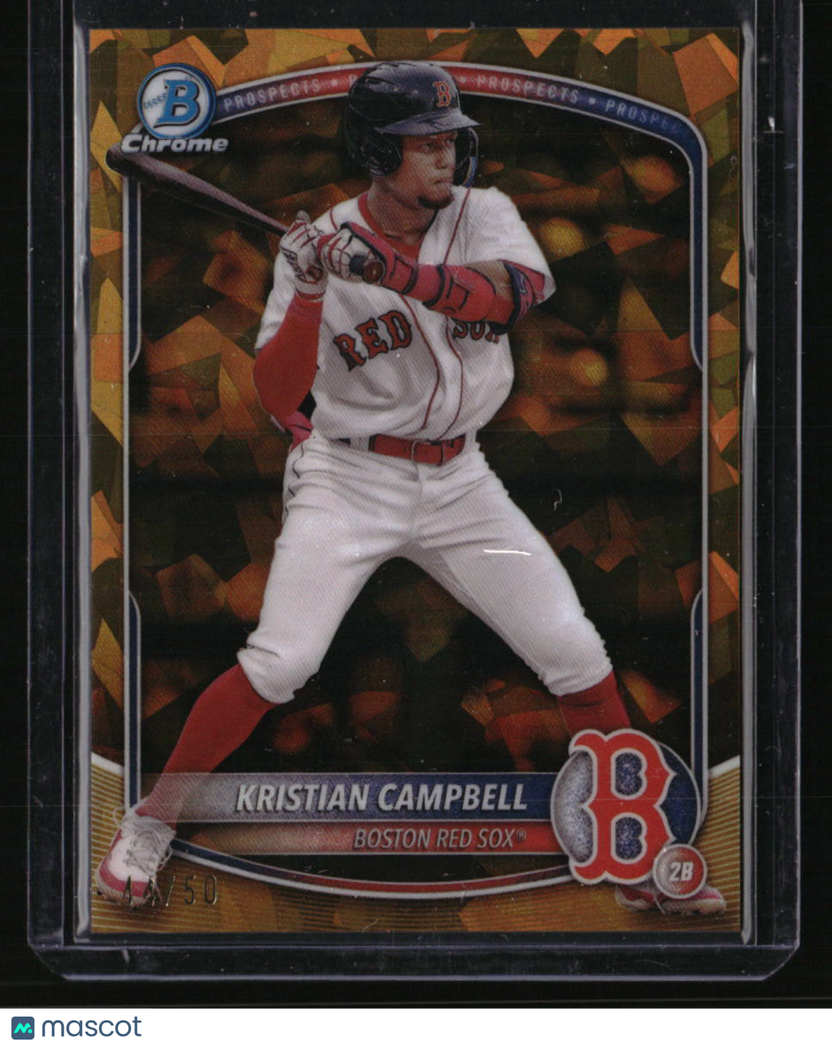 2025 Bowman Sapphire Edition Kristian Campbell Gold #/50