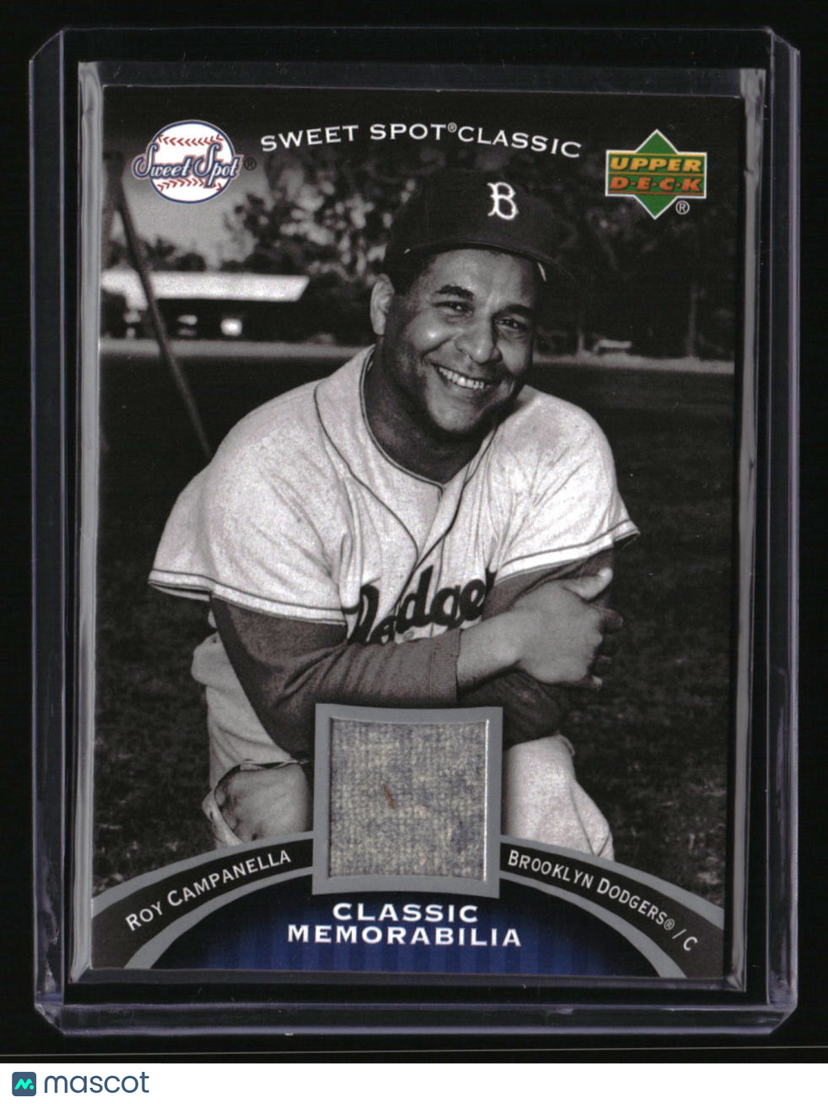 2007 Upper Deck Sweet Spot Classic Roy Campanella Classic Memorabilia