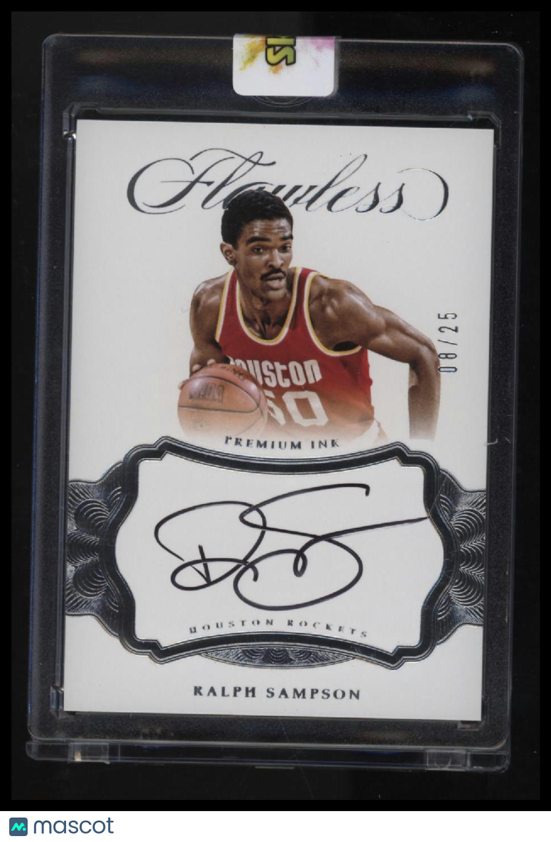 2016-17 Panini Flawless Ralph Sampson Premium Ink #/25