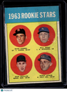1963 Topps Rookie Stars (Duke Carmel /Bill Haas /Dick Phillips /Rusty Staub)