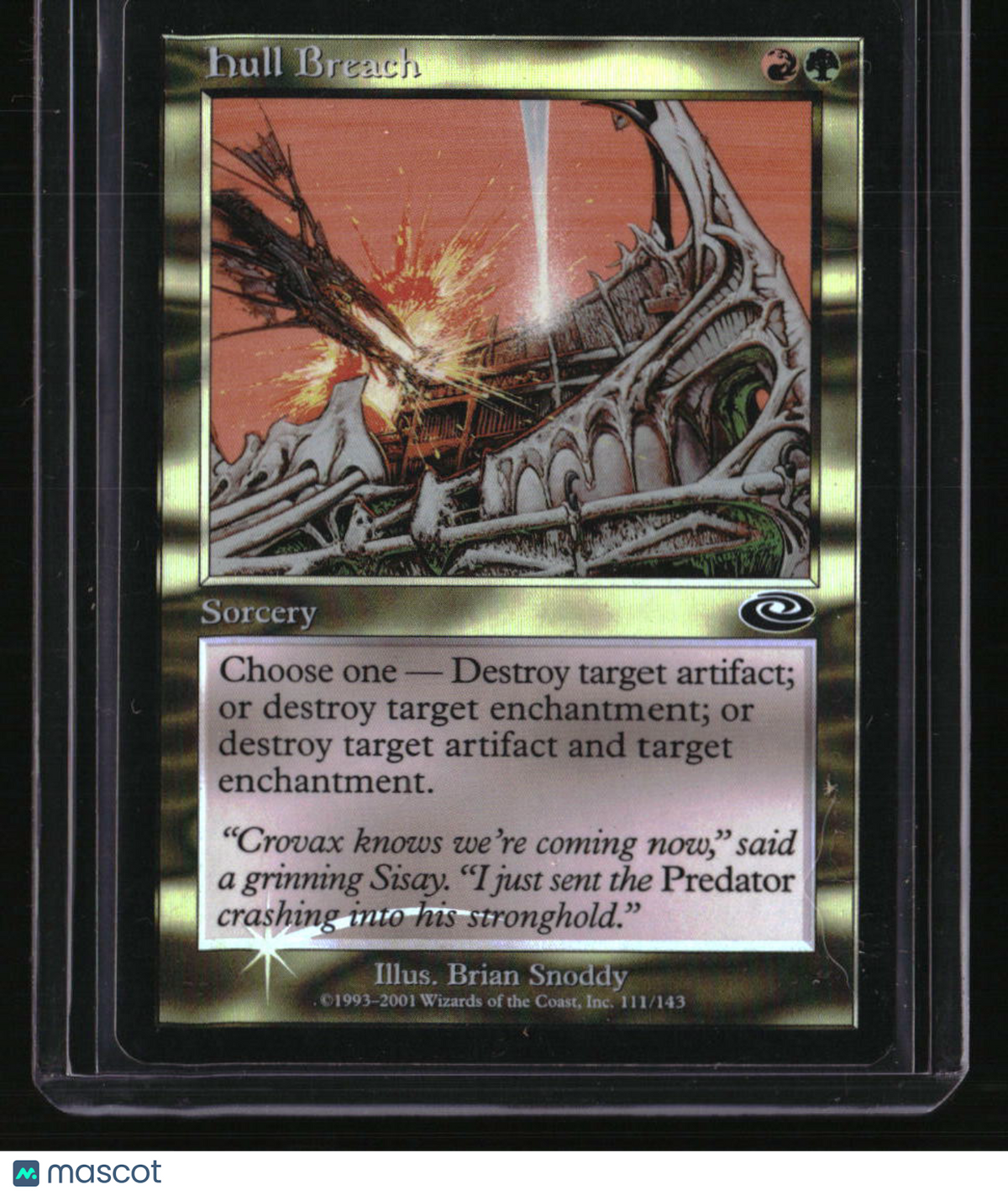 Planeshift Hull Breach Foil