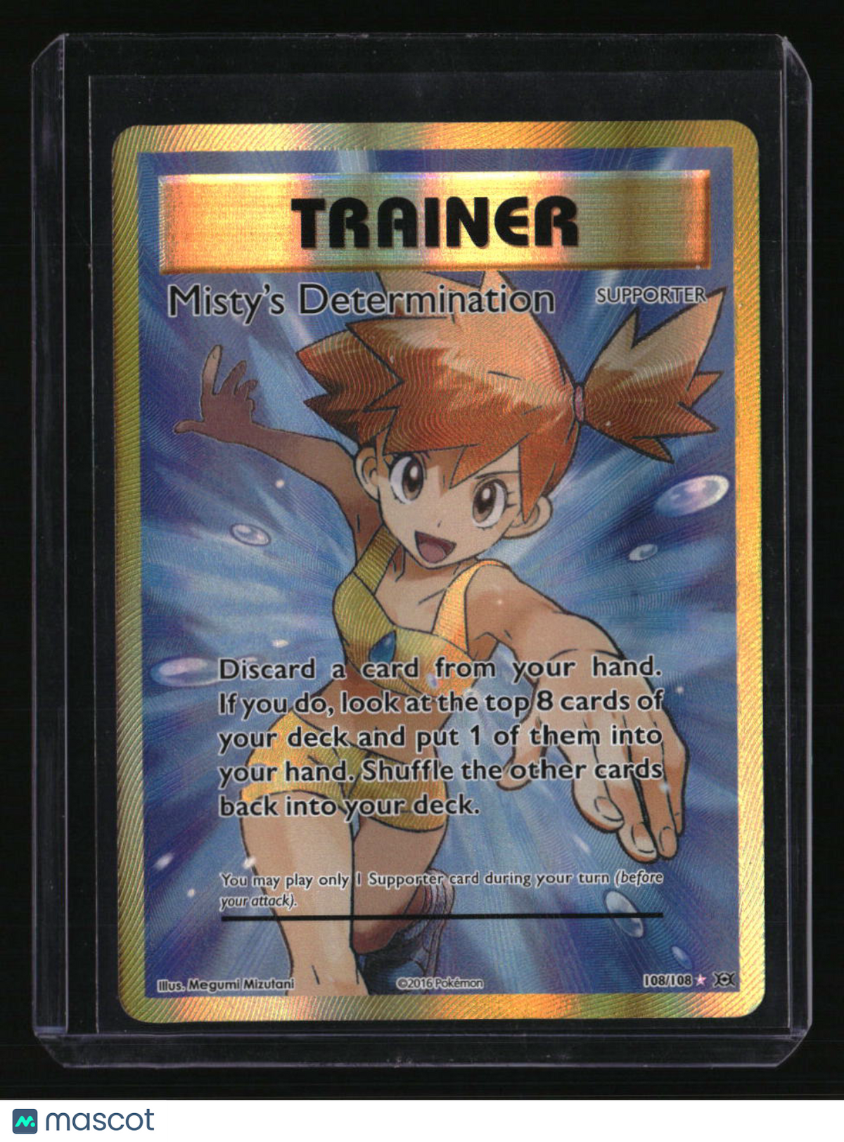 XY - Evolutions Misty's Determination (Full Art)