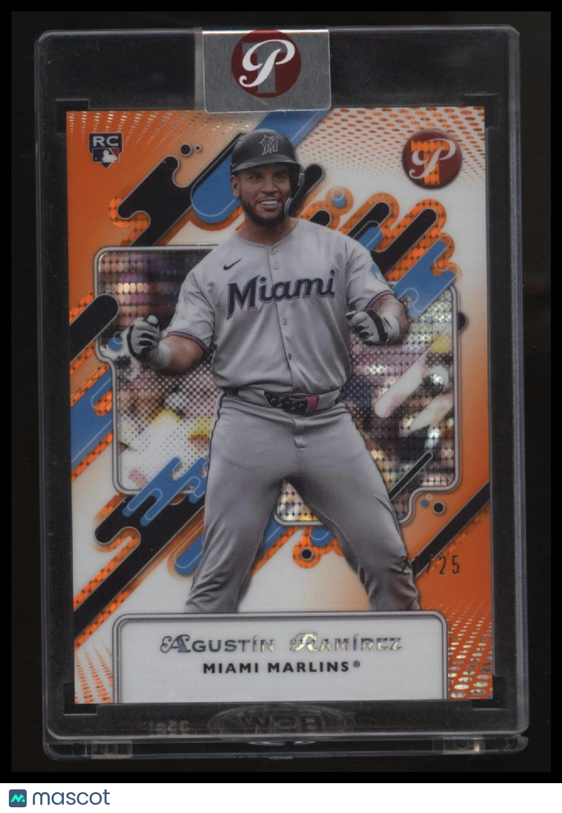 2025 Topps Pristine Agustín Ramírez Pristine Orange Refractors #/25