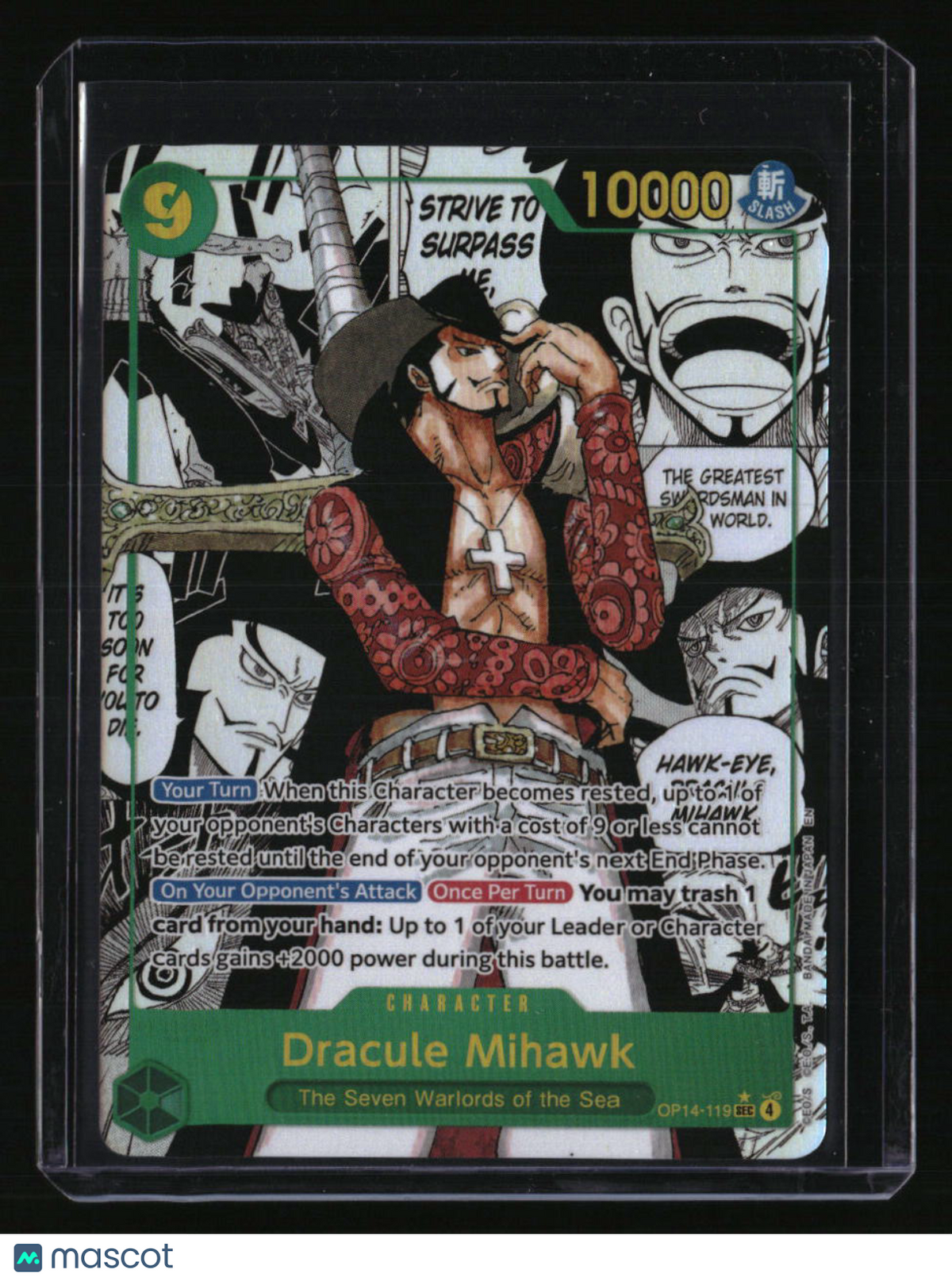 The Azure Sea's Seven Dracule Mihawk (Manga)
