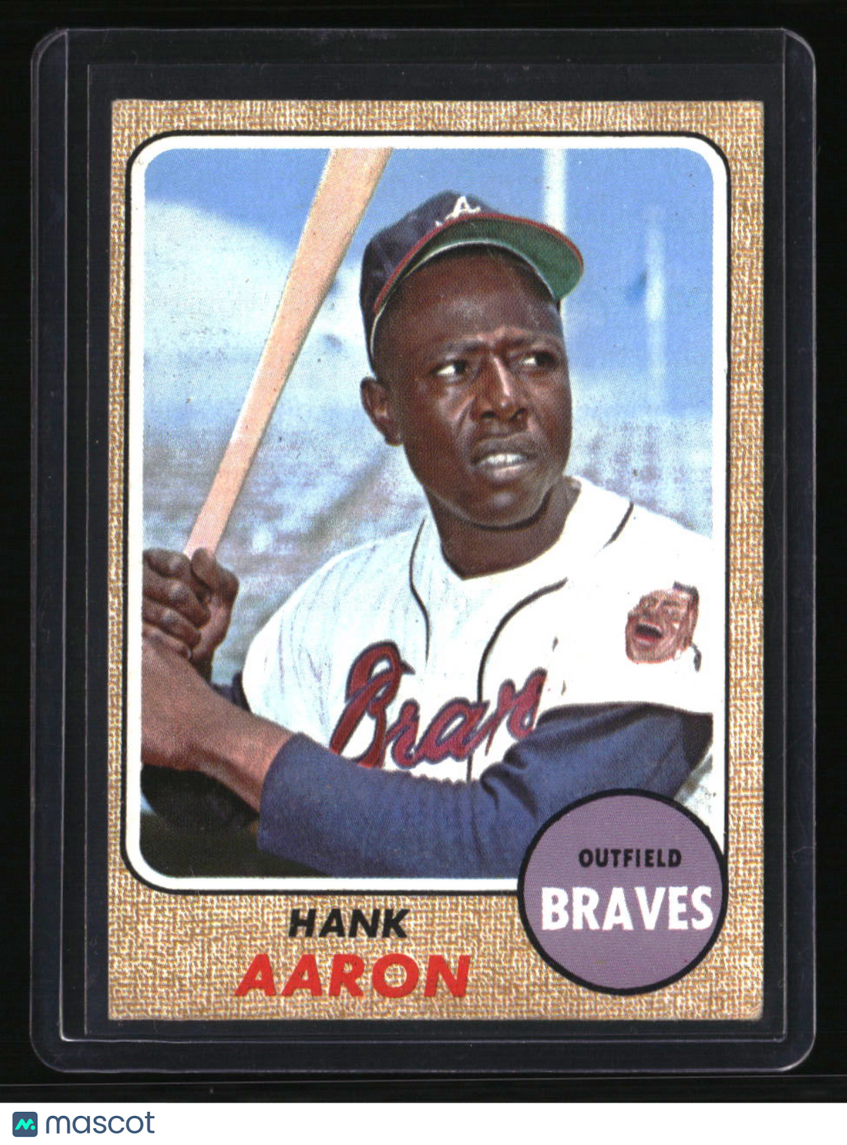 1968 Topps Hank Aaron