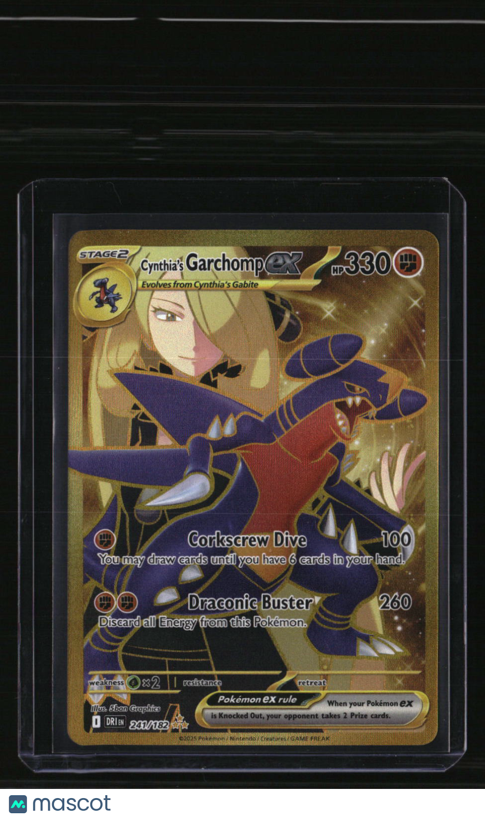 SV10: Destined Rivals Cynthia's Garchomp ex