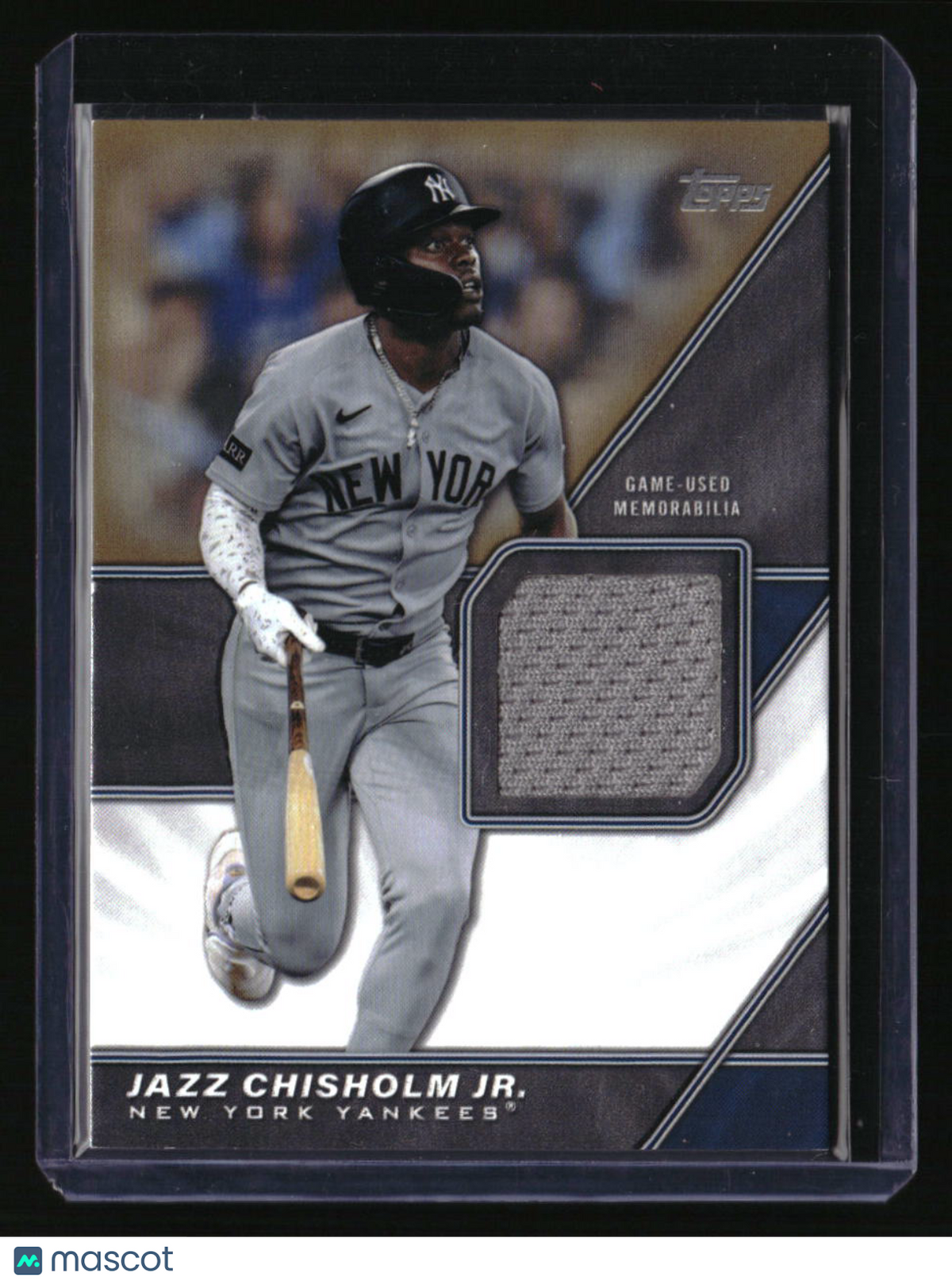 2026 Topps Jazz Chisholm Jr. Major League Materials Relics Gold #/50