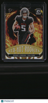 2022 Donruss Optic Drake London Red Hot Rookies Gold #/10
