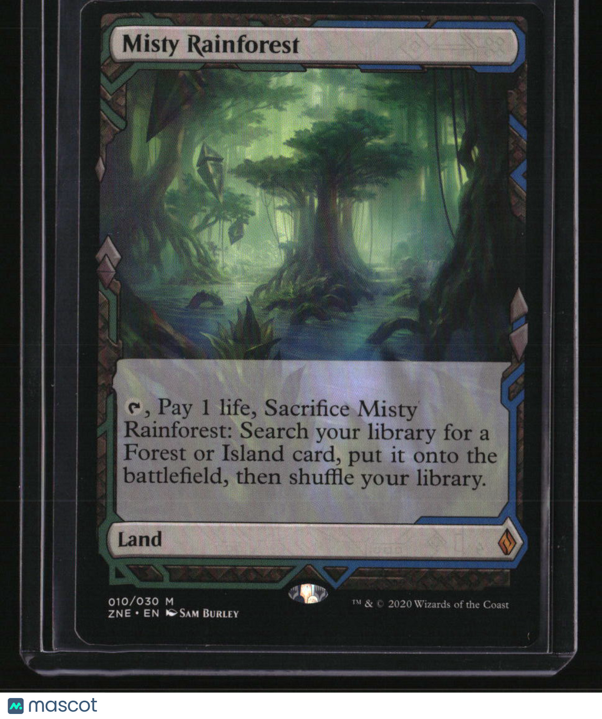 Zendikar Rising Expeditions Misty Rainforest