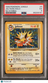 1999 Pokemon Jungle Jolteon-Holo No Symbol PSA 5