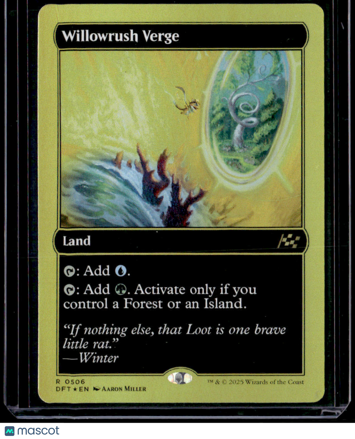 Aetherdrift Willowrush Verge (First-Place Foil)