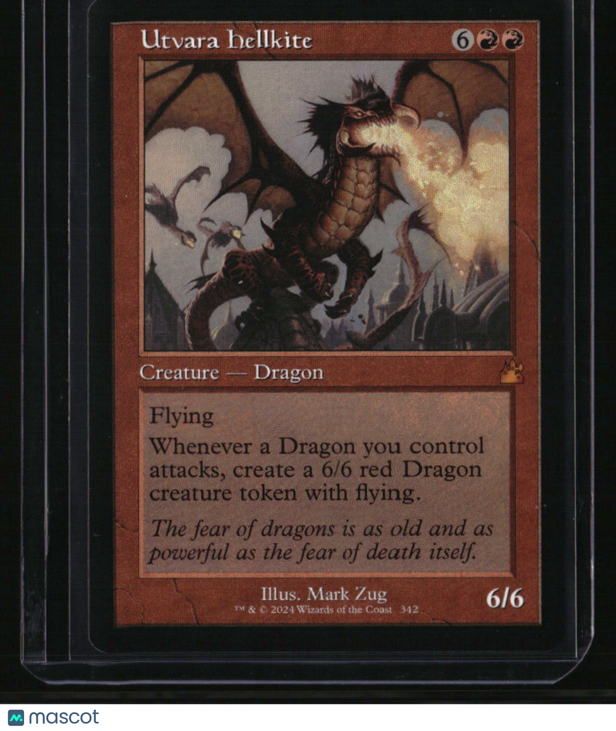 Ravnica Remastered Utvara Hellkite (Retro Frame)