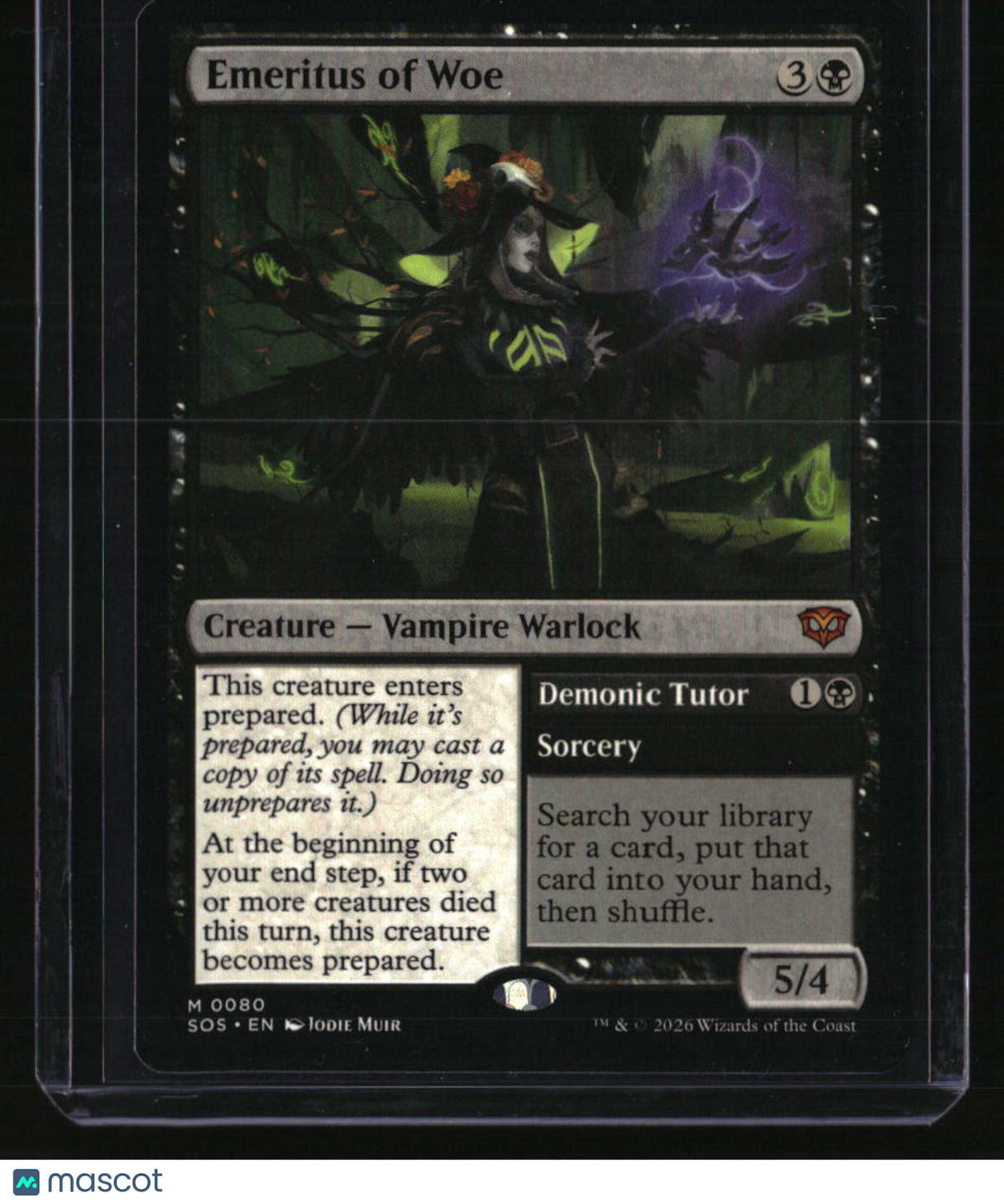 Secrets of Strixhaven Emeritus of Woe