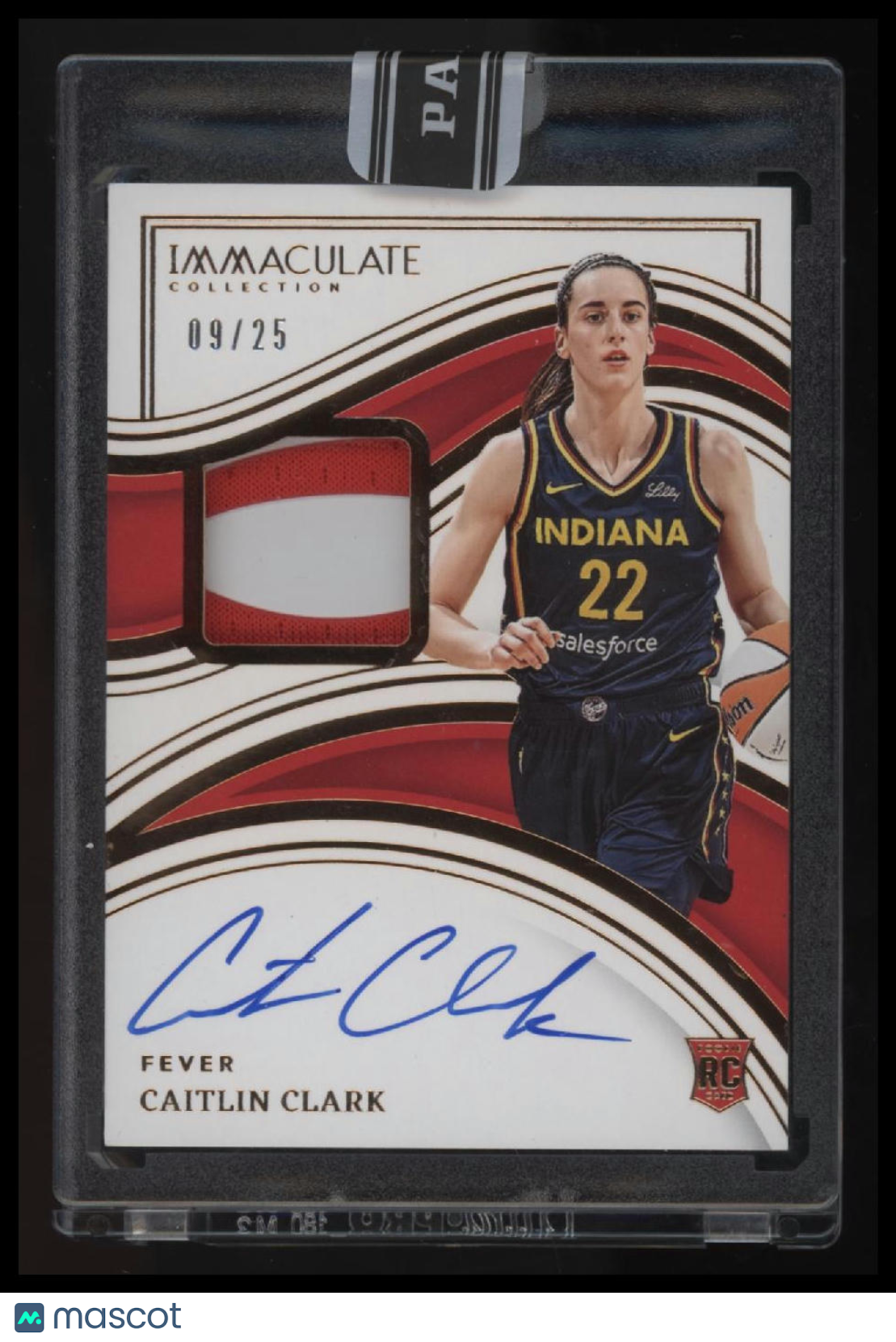 2024-25 Panini Instant #RPA-CC Immaculate Caitlin Clark RPA #/25 On Card Auto