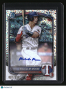 2025 Bowman Malcolm Moore Chrome Prospects Autographs Speckle Refractor #/299