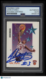 1991-92 SkyBox John Starks Autographed PSA Auto Authentic