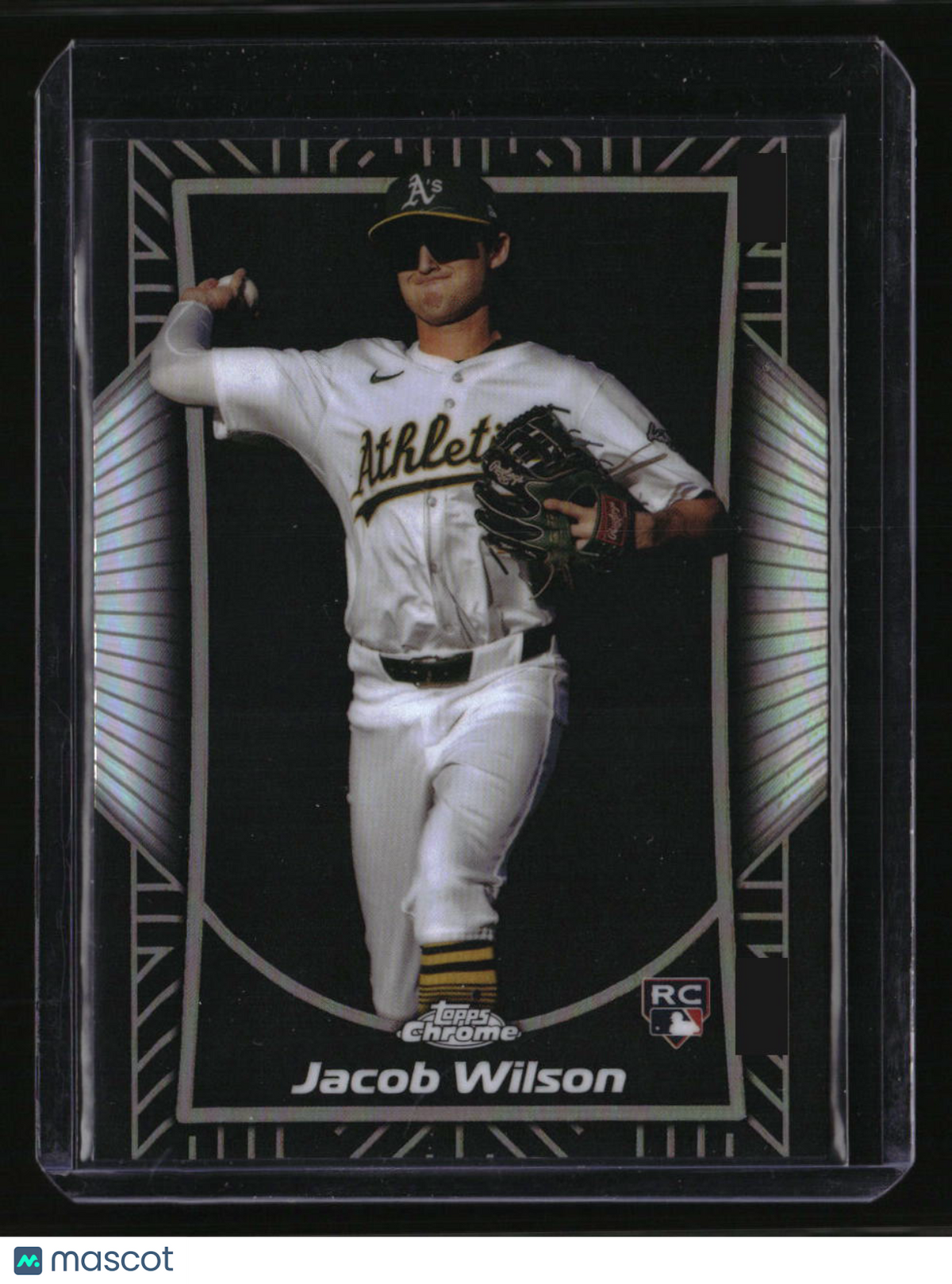 2025 Topps Chrome Jacob Wilson Shadow Etch