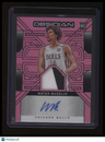 2024-25 Panini Obsidian Matas Buzelis Jersey Ink Electric Etch Pink Flood #/49