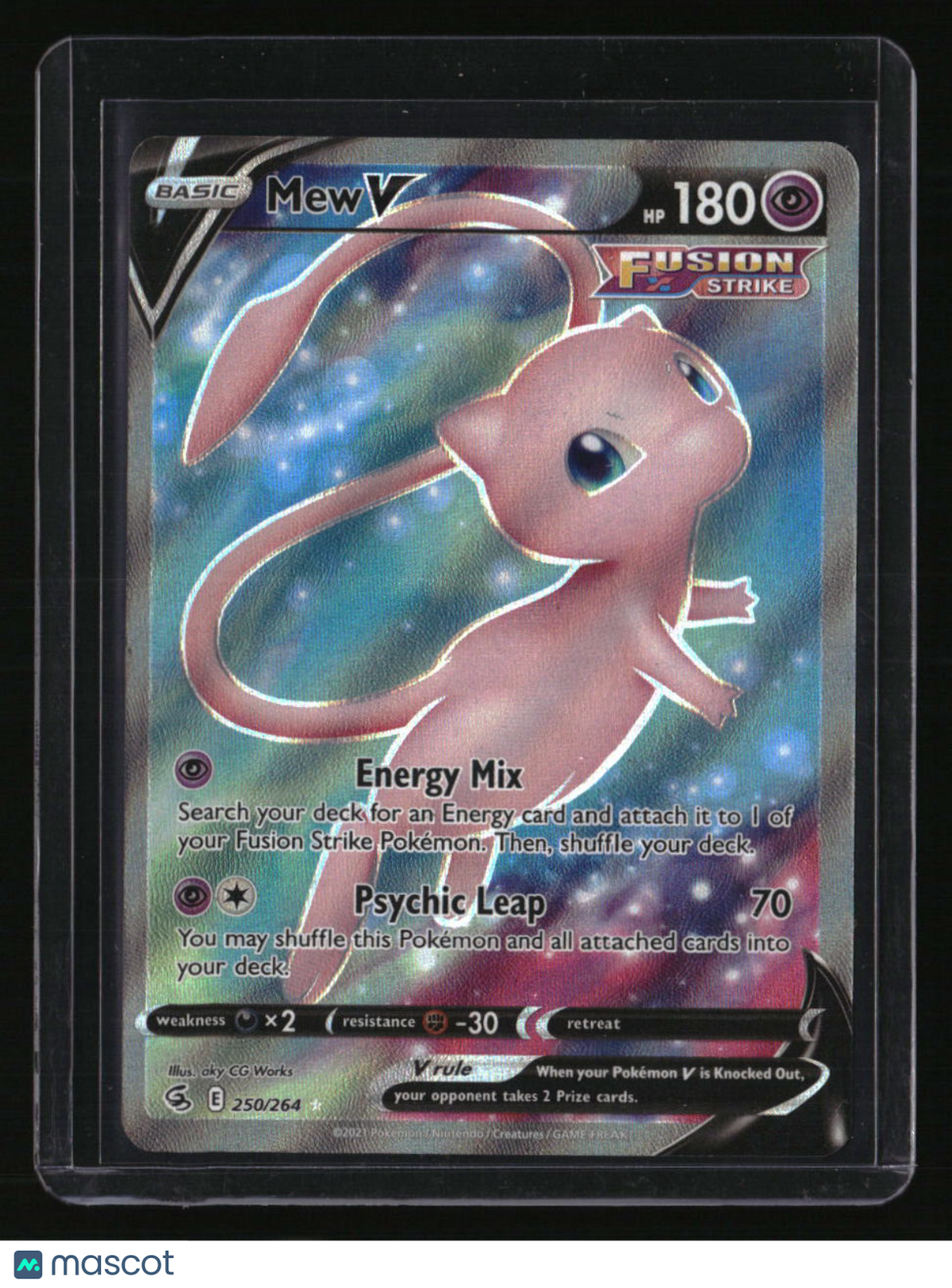 SWSH08: Fusion Strike Mew V (Full Art)