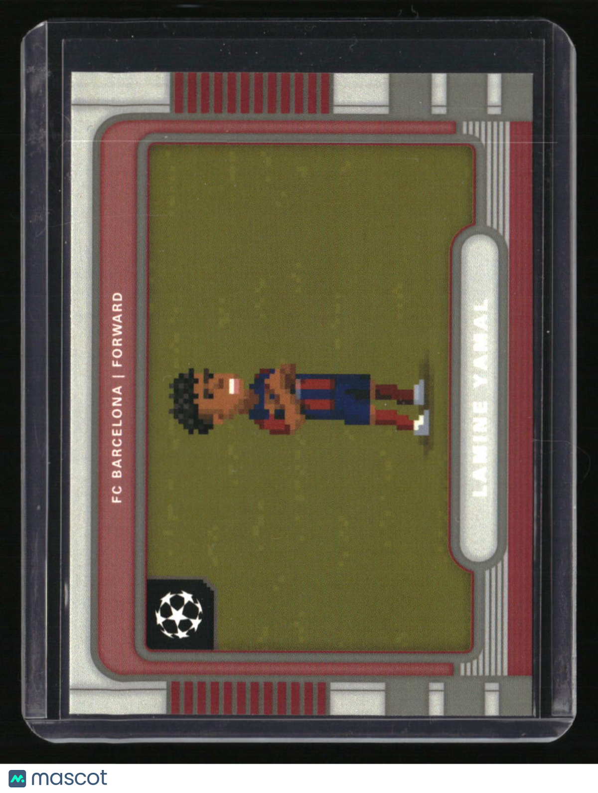 2025-26 Topps UEFA Club Competitions Lamine Yamal 8-Bit Shots