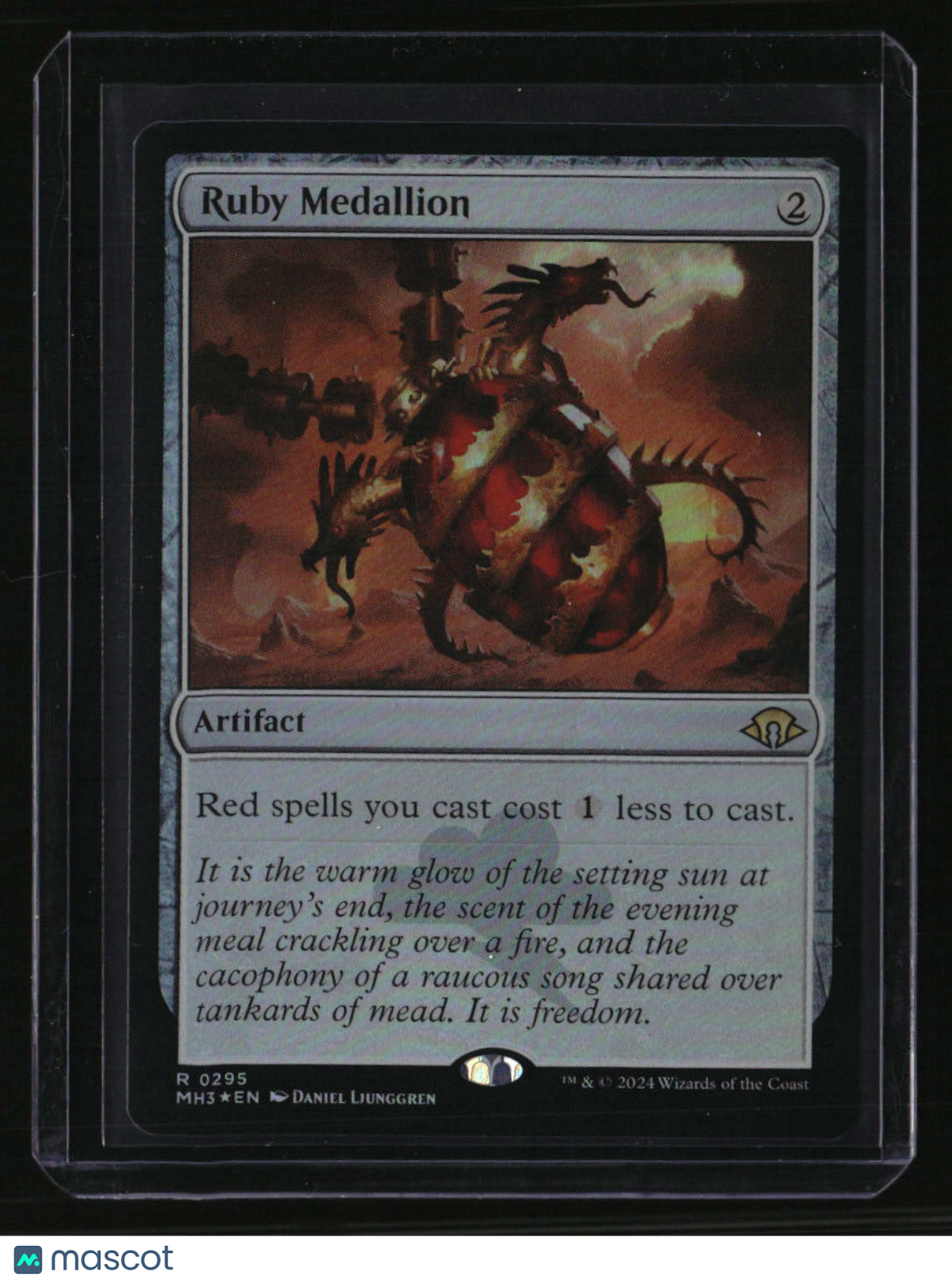 Modern Horizons 3 Ruby Medallion Foil