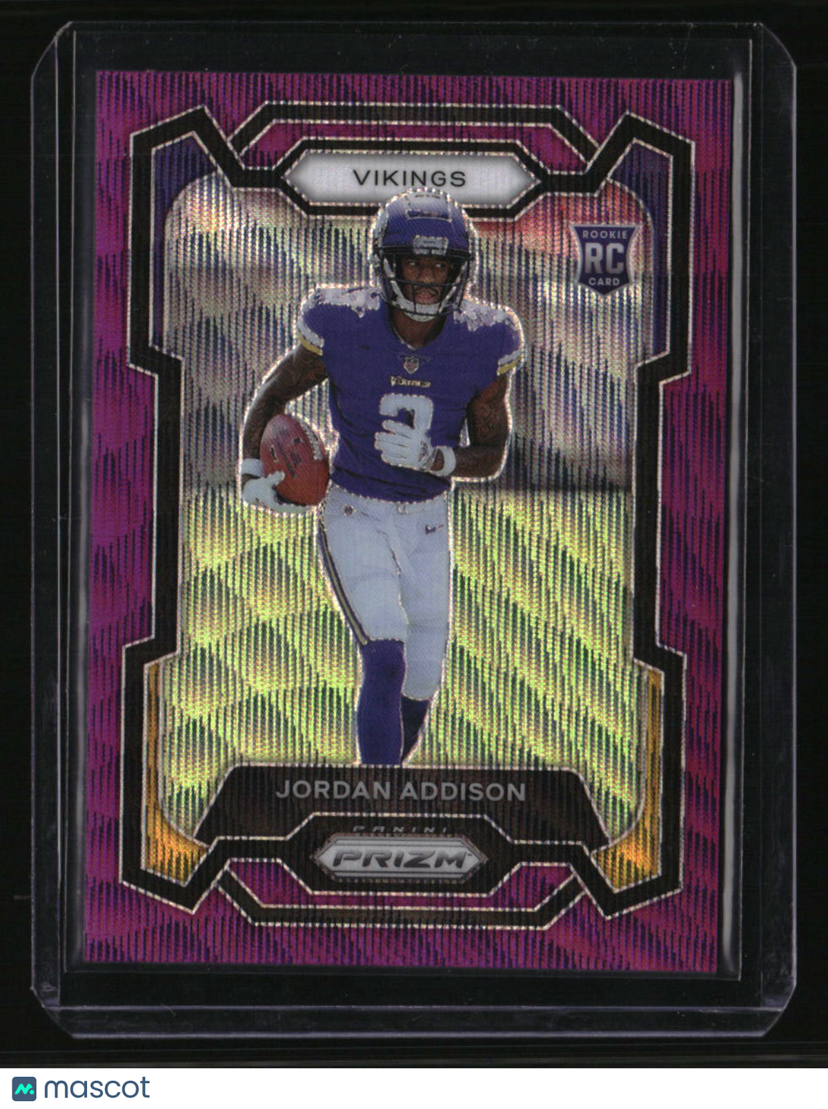 2023 Panini Prizm Jordan Addison Purple Wave #/99