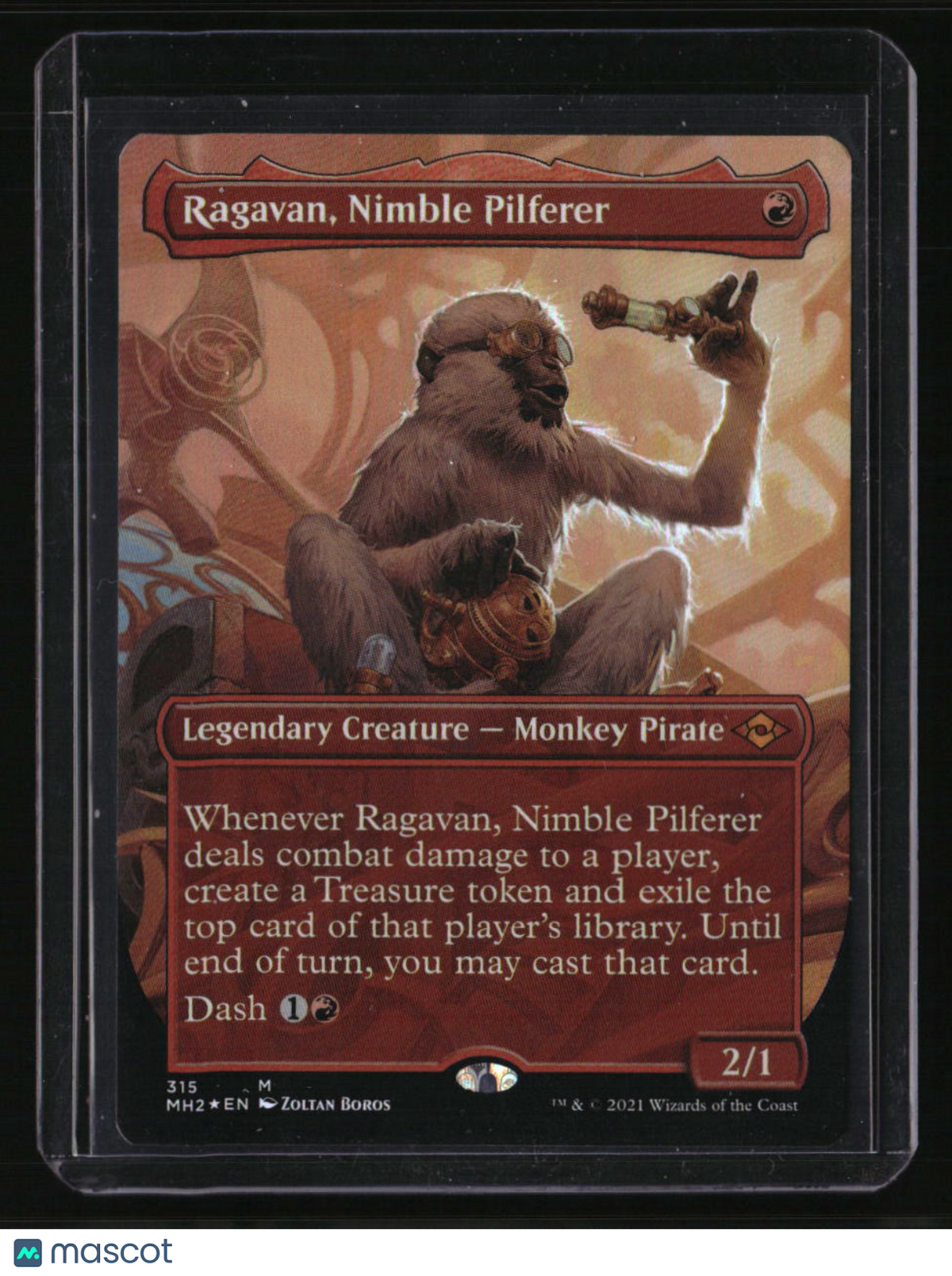 Modern Horizons 2 Ragavan, Nimble Pilferer (Borderless) Foil
