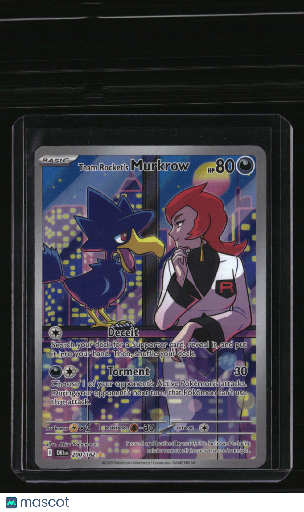 SV10: Destined Rivals Team Rocket's Murkrow
