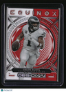 2023 Panini Obsidian Jalen Hurts Equinox Asia Electric Etch Red Flood