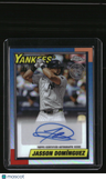 2025 Topps Chrome Update Jasson Domínguez Chrome Autographs #/35