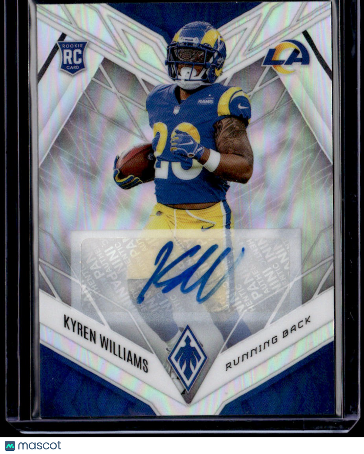 2022 Panini Phoenix Kyren Williams Autographs Silver