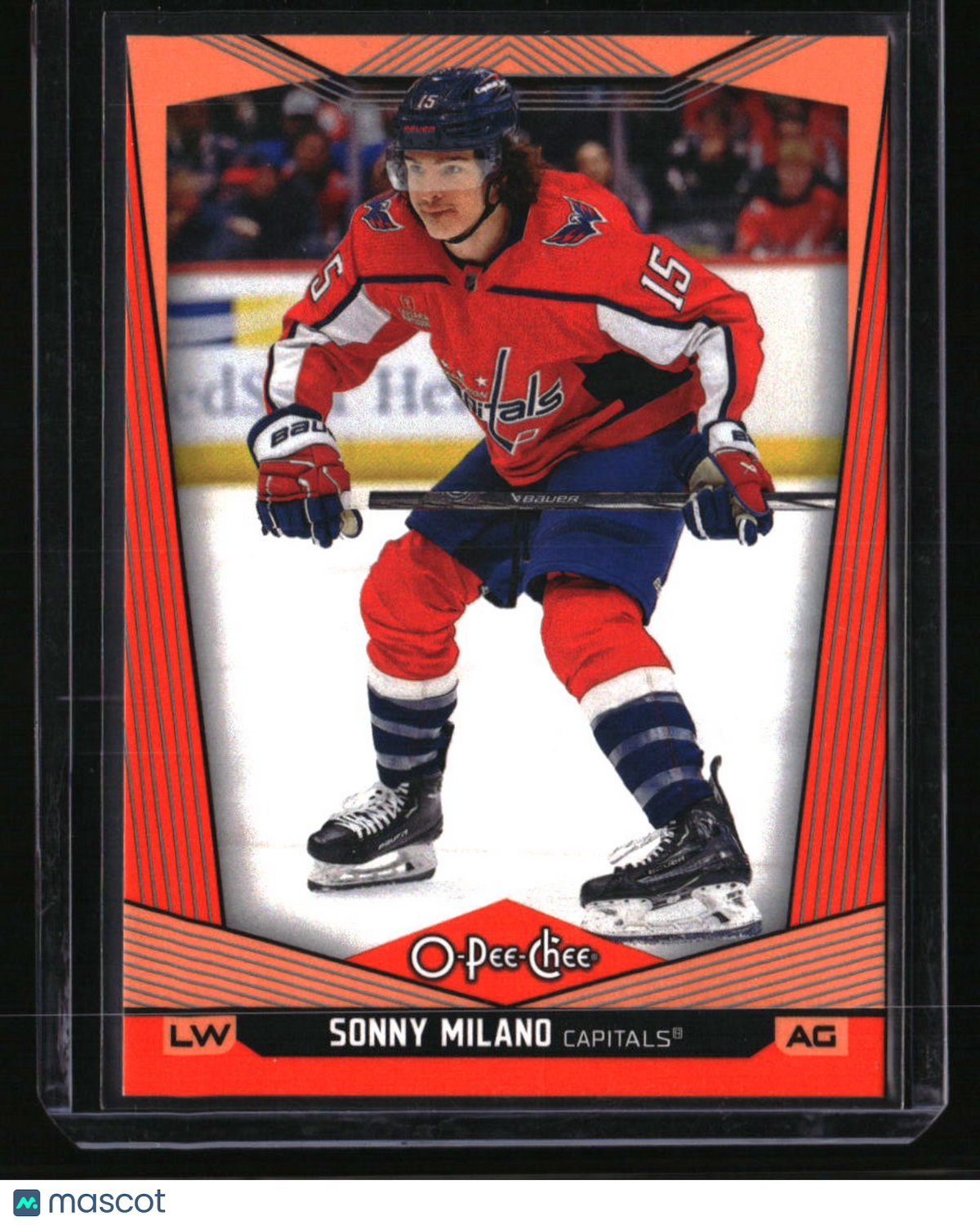 2024-25 O-Pee-Chee Sonny Milano Orange Border #/25